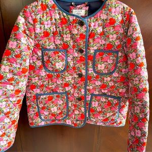J. Crew floral jacket
